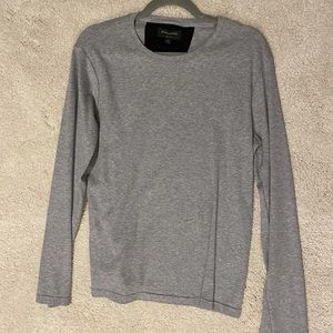 Banana Republic- Mens Grey Long Sleeve. Medium.